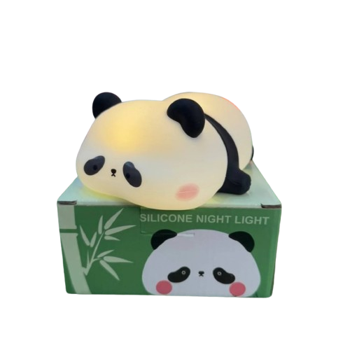 چراغ خواب سیلیکونی طرح پاندا خوابیده